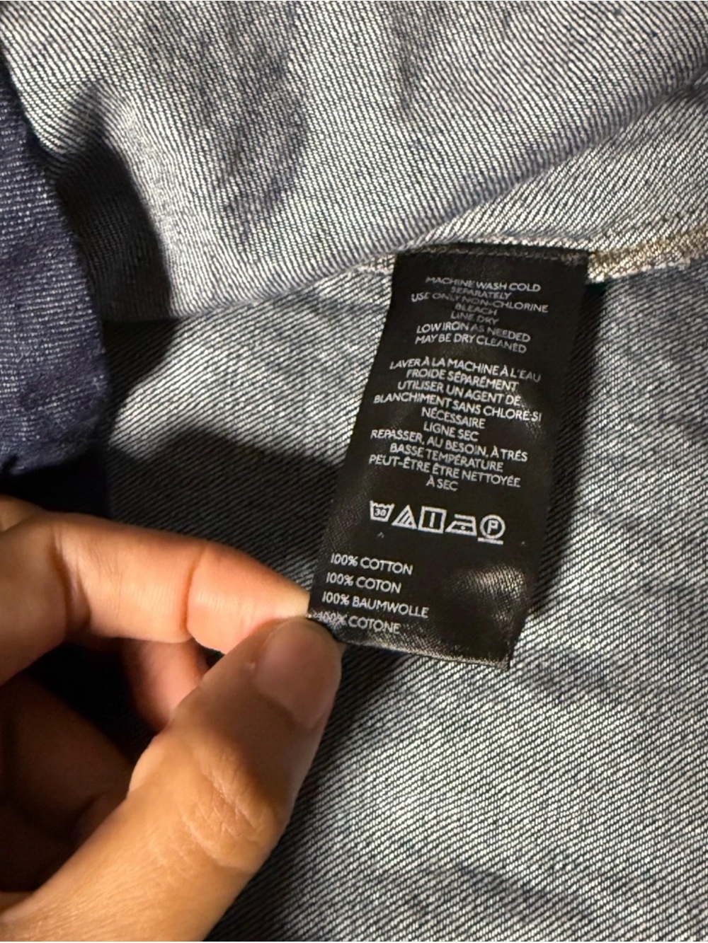 Anthropologie Pilcro Ozzi Denim Puff Sleeve Top - Picture 11 of 11